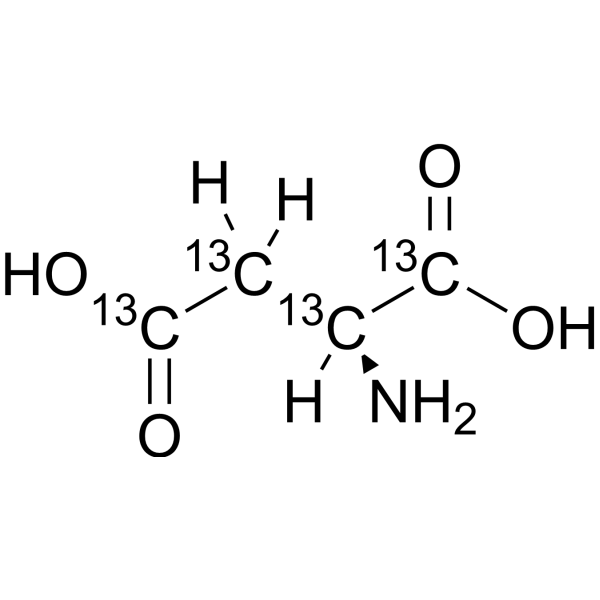 L-Aspartic acid-13C4 (L-Aspartic acid 13C4) 55443-54-4